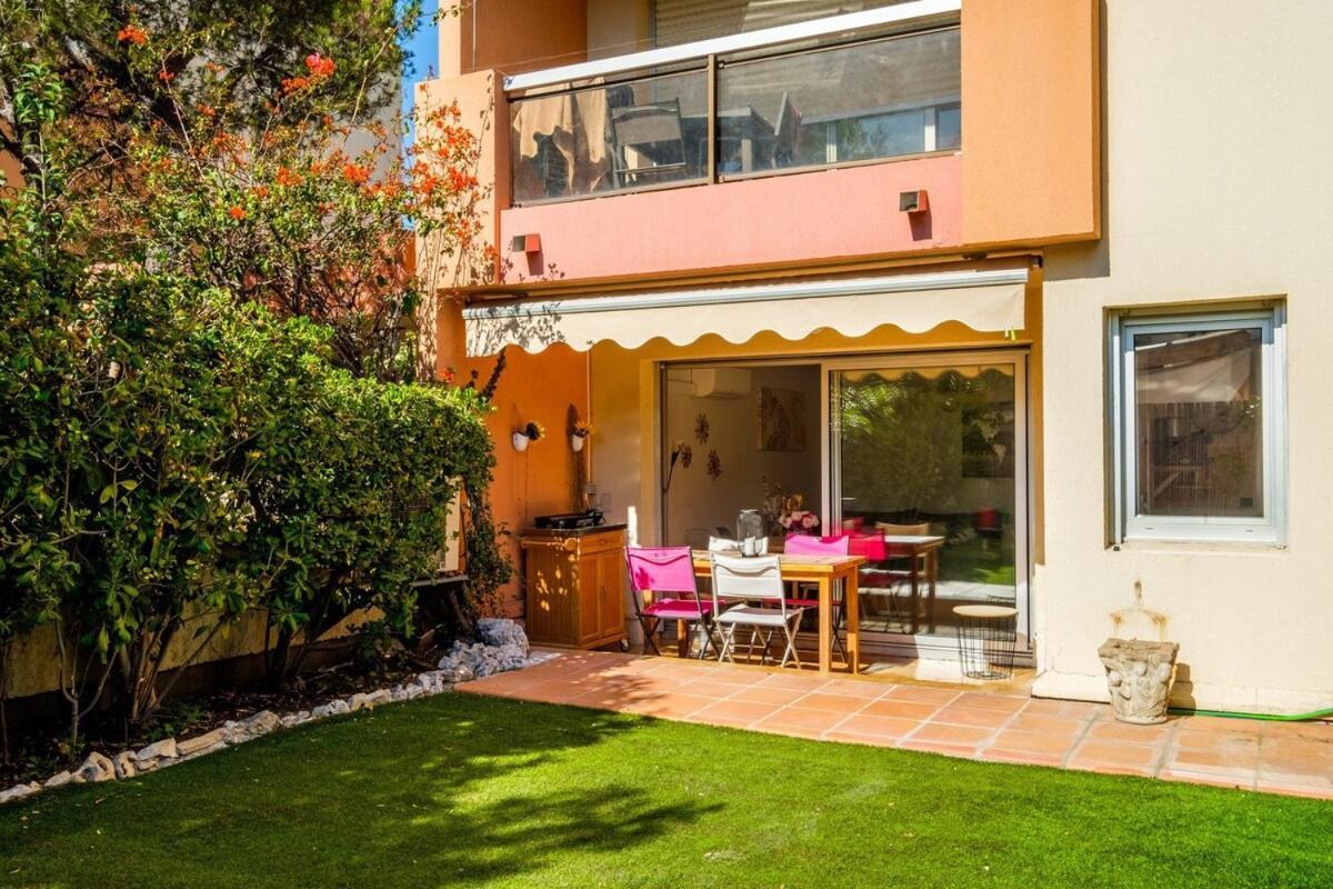 Le Riviera ~ Jardin ~ Parking ~ Climatisation Leilighet Cagnes-sur-Mer Eksteriør bilde