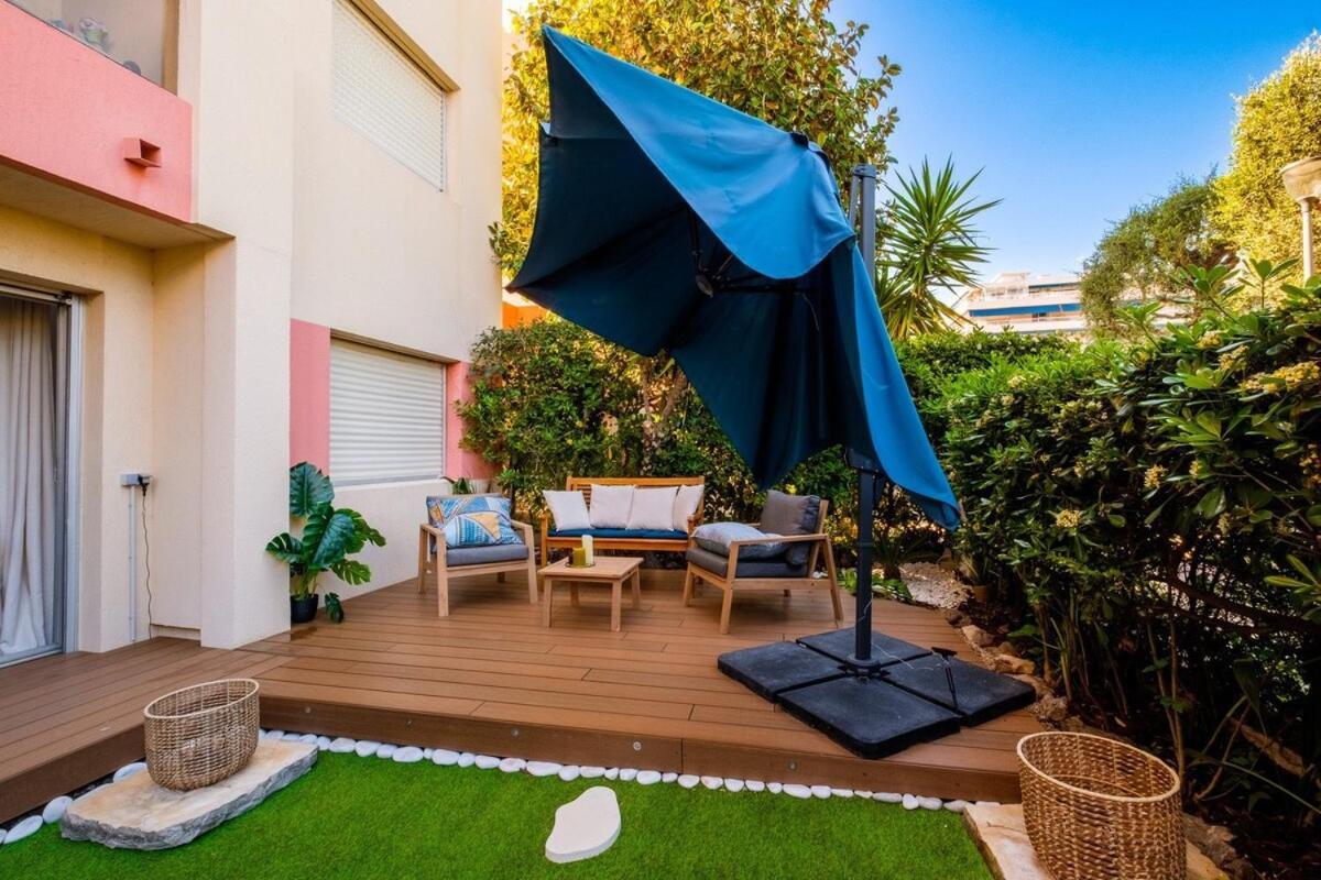 Le Riviera ~ Jardin ~ Parking ~ Climatisation Leilighet Cagnes-sur-Mer Eksteriør bilde